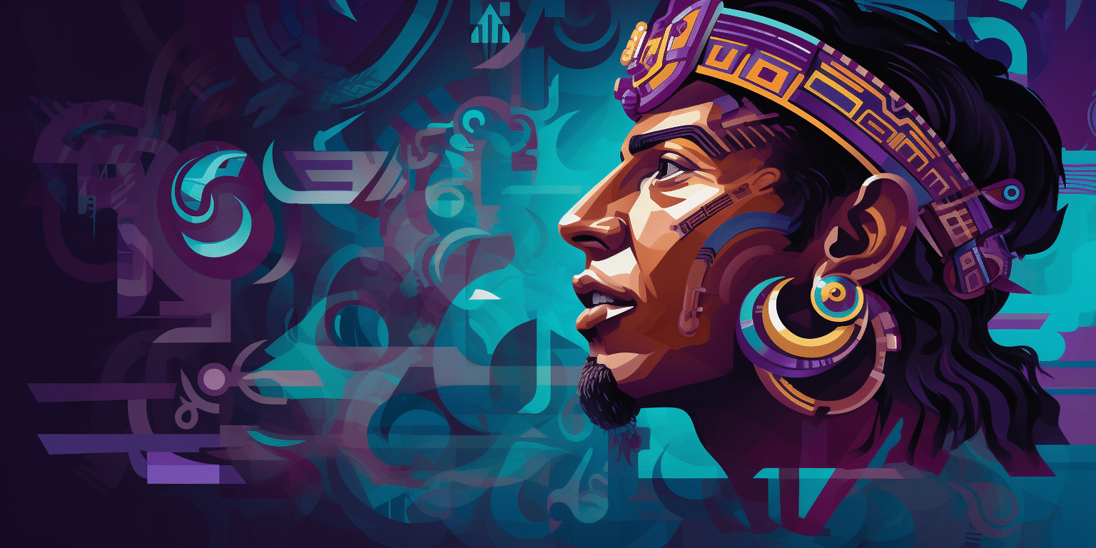 Aztec Man Art Learning
