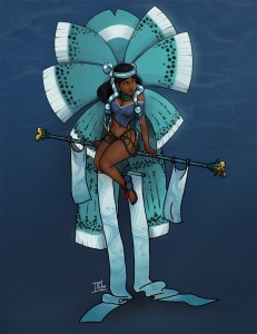 chalchiuhtlicue | Mexica | Aztec
