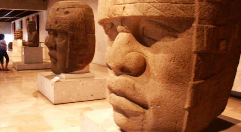 Olmec heads