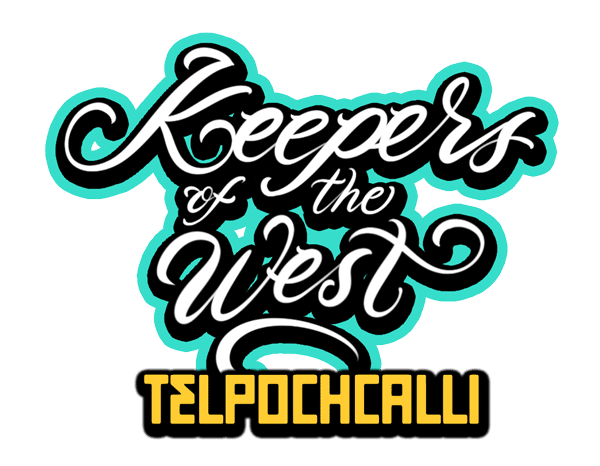 Keepers of The West telpochcally script logo